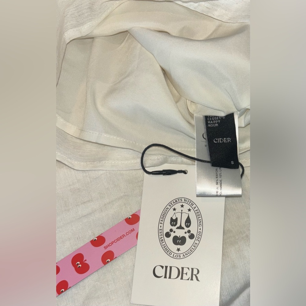 Cider Cream Sleeveless Mini Dress - Picture 6 of 8